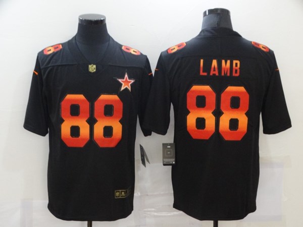Men's Dallas Cowboys #88 CeeDee Lamb Black NFL 2020 Fashion Limited Stitched Jersey Men's Dallas Cowboys #88 CeeDee Lamb Black NFL 2020 Fashion Limited Stitched Jersey